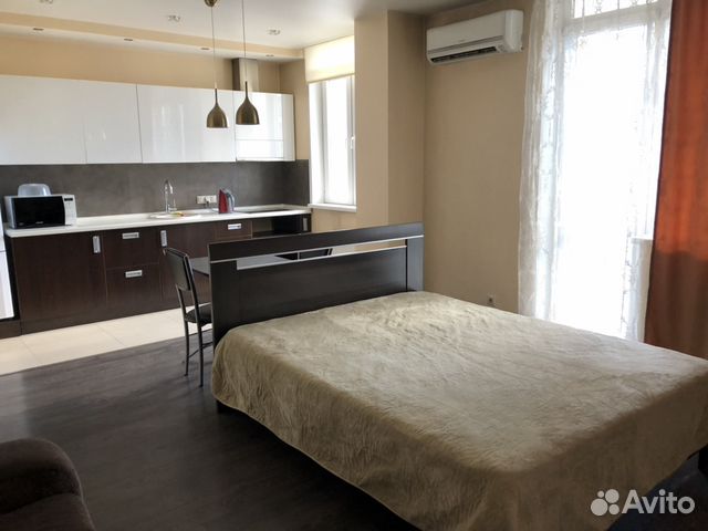 

Квартира-студия, 42 м², 1 кровать
