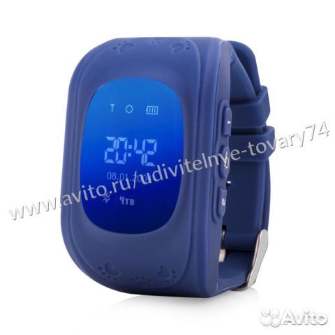 Детские умные часы smart baby watch Q50 синие