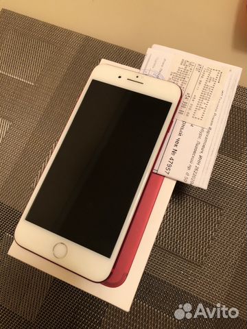 iPhone 7 Plus 128 gb RED