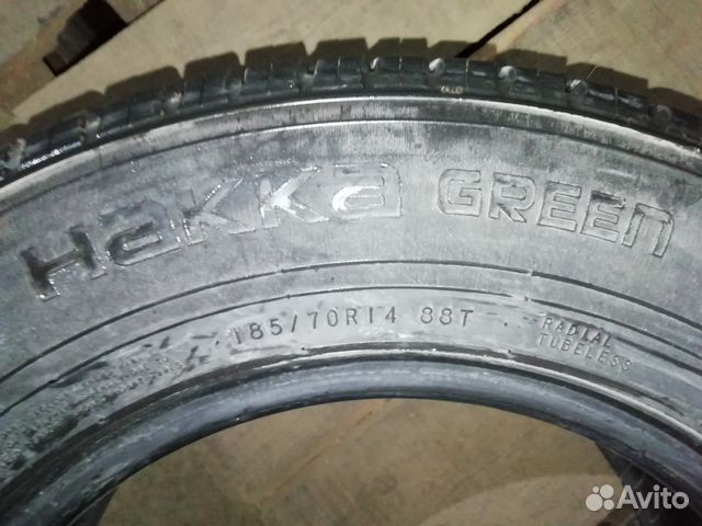 R14 Nokian Hakka Green 185/70