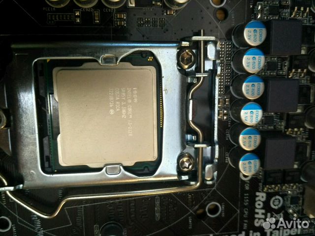 Asrock H61M-HVS в связке на Intel core i3 2120