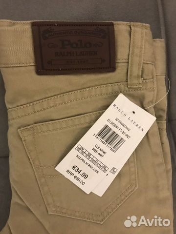 Джинсы легкие Polo Ralph Lauren оригинал новые 4 г Джинсы легкие Polo Ralph Lauren оригинал новые 4 г