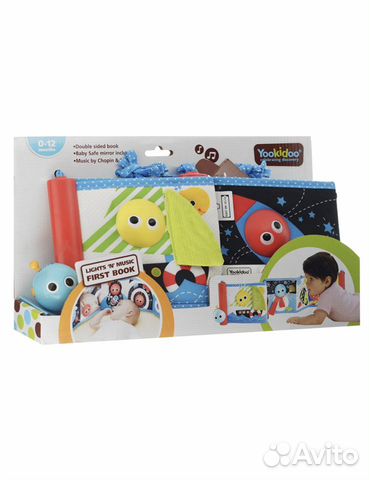 Развивающие игрушки Yookidoo книжка интерактивная
