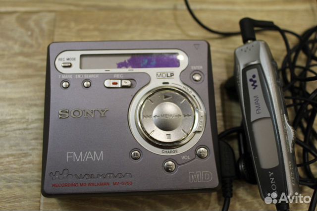 MD-плейер Sony MZ-G750