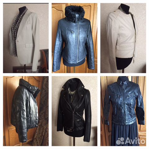 Кожаные куртки Pinko, Zara, Kookai и др Кожаные куртки Pinko, Zara, Kookai и др