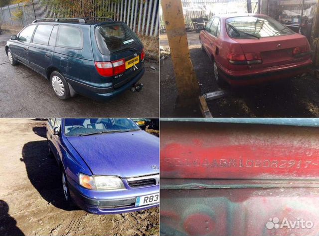 Тойота Карина на запчасти Toyota Carina E T19