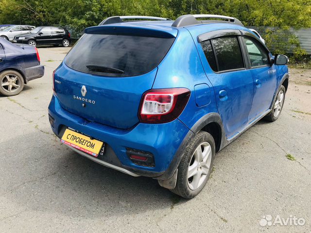 Renault Sandero Stepway 1.6 МТ, 2017, 43 000 км