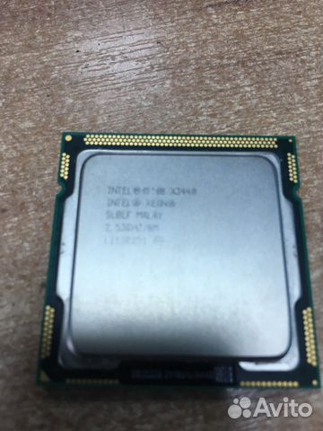 Процессор Xeon x3440