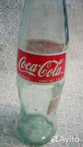 Бутылка стеклянная Coca-Cola