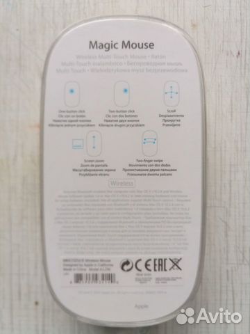 Apple mouse wireless a1296 мышь для мака
