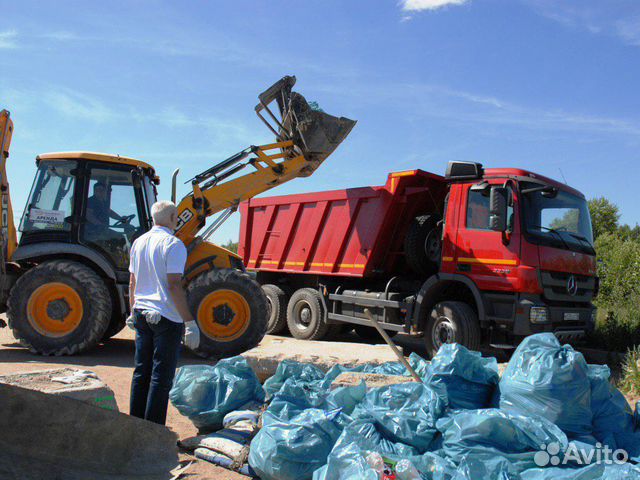 Чистка уборка вывоз утилизация снега, мусора