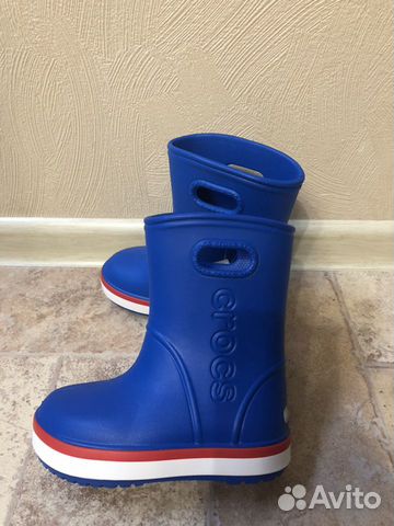 Сапоги crocs резиновые новые c9и с10 Сапоги crocs резиновые новые c9и с10
