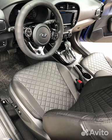Чехлы на сиденья автомобиля Kia Soul