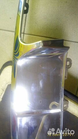 Накладка заднего бампера Мерседес x204 A2048857423