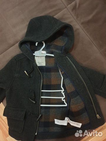 Пальто на мальчика zara