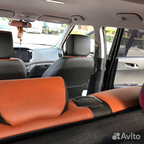 Чехлы на авто из экокожи для Hyundai Sonata