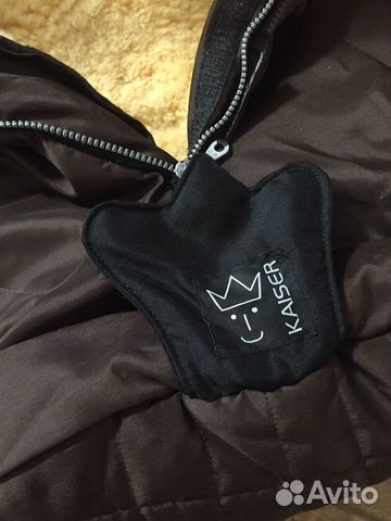 Меховой конверт в коляску Kaiser