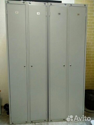 Металлические шкафчики для раздевалок