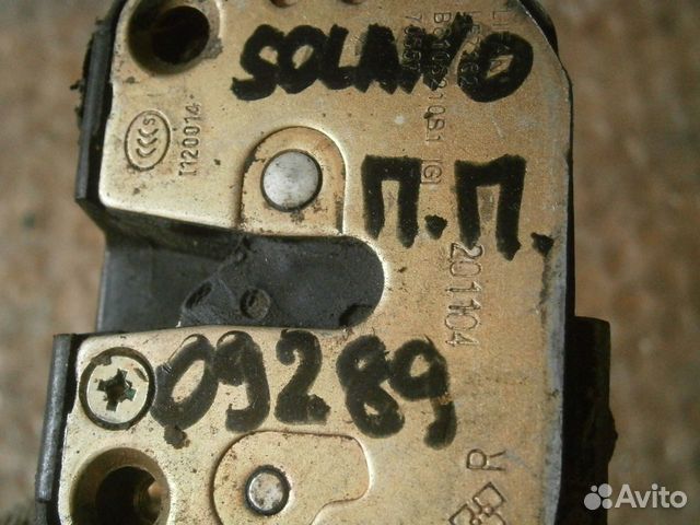 Замок передней правой двери Lifan Solano передний