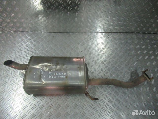 Глушитель Hyundai Elantra 5 oem 287103x300 (неболь Глушитель Hyundai Elantra 5 oem 287103x300 (неболь