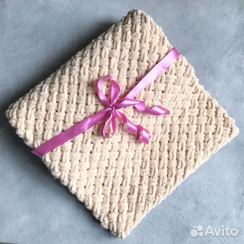 Плюшевый плед на кровать, для малыша