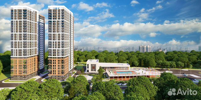 2-к квартира, 35.8 м², 24/26 эт.