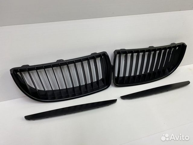 BMW 3 e90 e91 ноздри черные матовые BMW 3 e90 e91 ноздри черные матовые