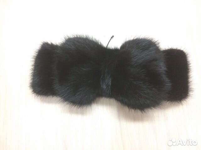 Повязка на голову норковая