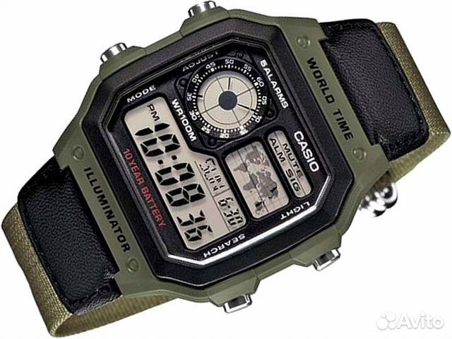 Часы наручные casio AE-1200WHB-3B Часы наручные casio AE-1200WHB-3B