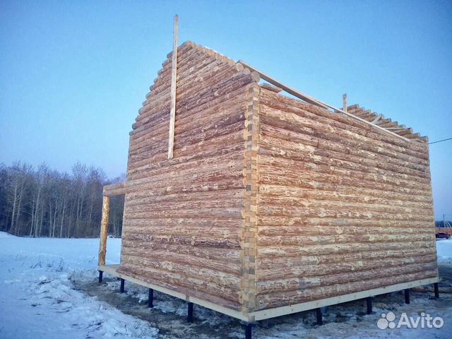 Сруб дома 9х6+3