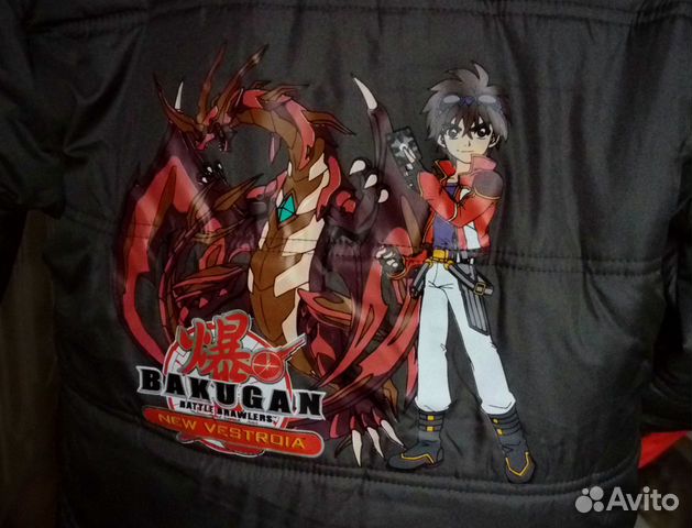 Куртка зимняя Bakugan новая Куртка зимняя Bakugan новая