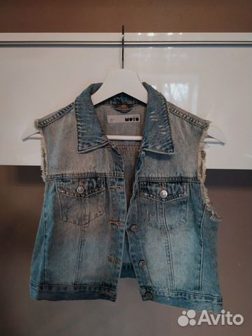 Джинсовая жилетка TopShop