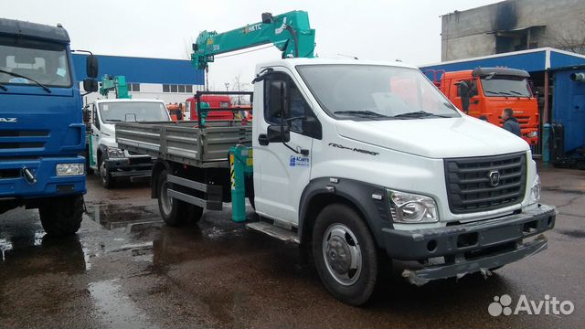 Газон Некст с кму манипулятор