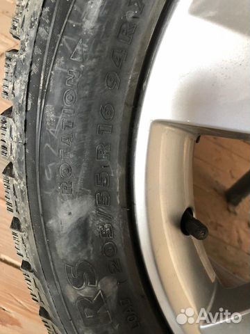 Зимние колеса в сборе на Skoda R16/205/55