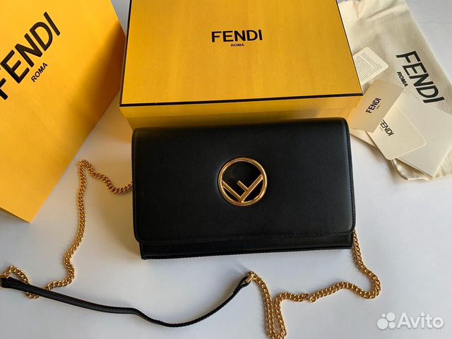Клатч сумка Fendi оригинал