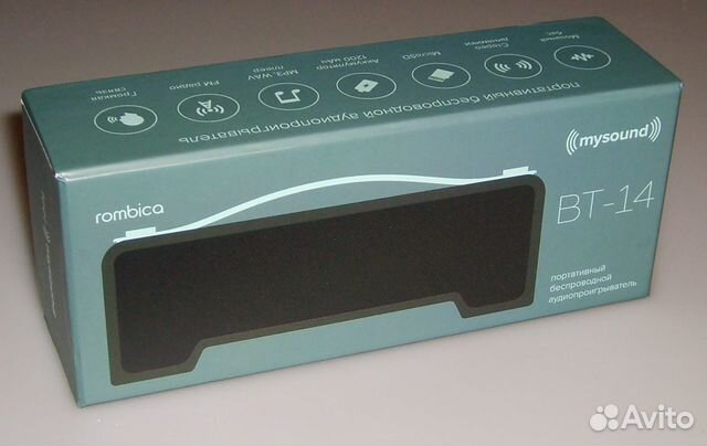 Портативная акустика Rombica mysound BT-14 Портативная акустика Rombica mysound BT-14