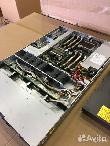Сервер HP DL360 G9 4 SFF 2хE5-2630v3 48 Gb