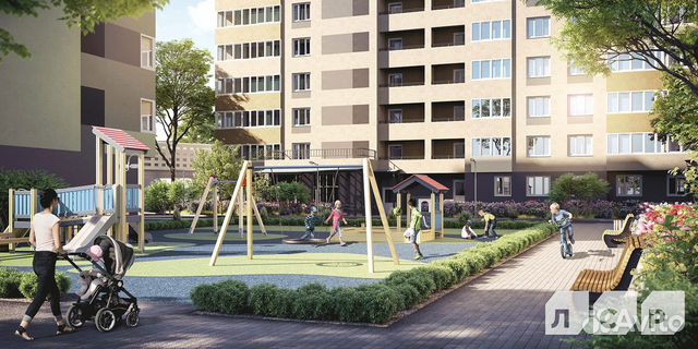 3-к квартира, 53.9 м², 7/13 эт.