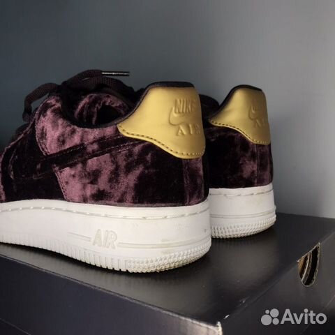 Кроссовки Nike Air Force 1 Low In Plush Velvet