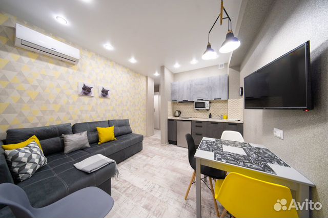 

1-к. квартира, 35 м², 2 кровати