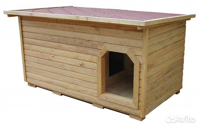 Утепленная будка для собаки купить на Зозу.ру - фотография № 1