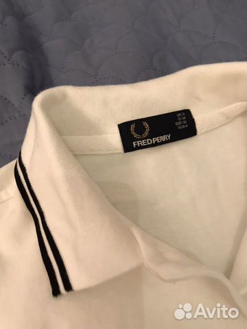 Fred Perry поло / polo белая и чёрная новые S Fred Perry поло / polo белая и чёрная новые S