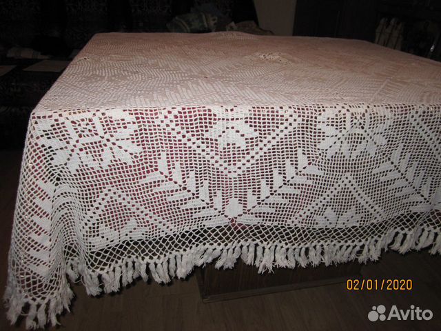 Скатерть ручной работы