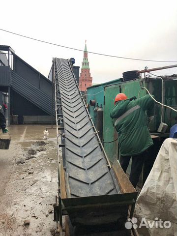 Вывоз грунта конвейером