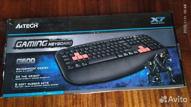 Клавиатура игровая A4Tech X7 G600 Клавиатура игровая A4Tech X7 G600