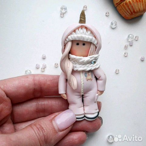 Брошь из полимерной глины Брошь из полимерной глины