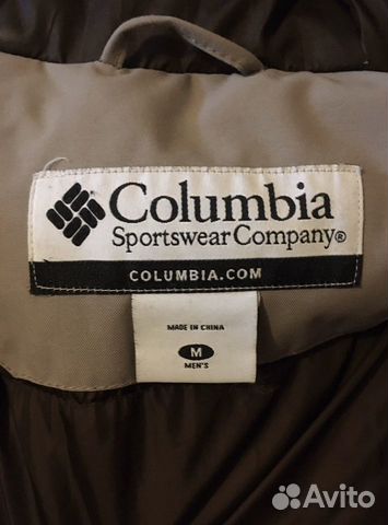 Куртка мужская Columbia, размер М, зимняя Куртка мужская Columbia, размер М, зимняя