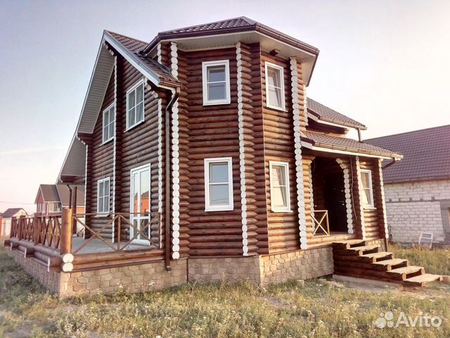 Бригада построит дом из бревна, бруса, кирпича, бл