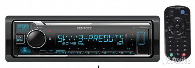 Kenwood KMM-bт356 Автомагнитола процессорная Kenwood KMM-bт356 Автомагнитола процессорная