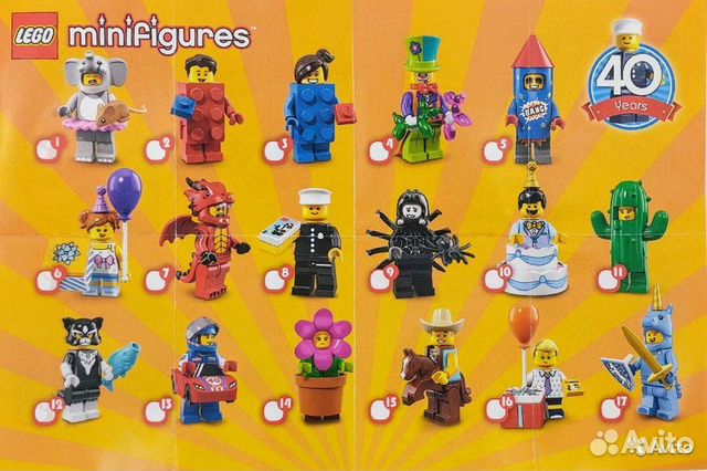 Lego лего минифигурки дисней 1, 2, юбилейная серия
